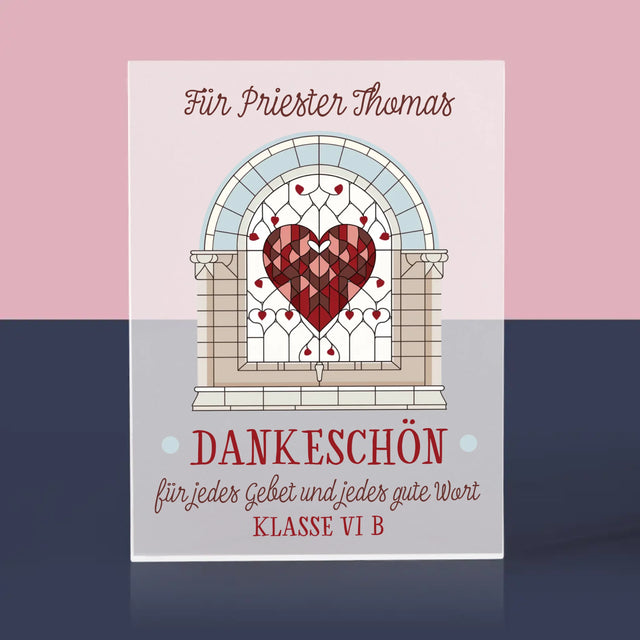 Name Und Unterschrift: Danke Für Jedes Gebet
- Acrylblock