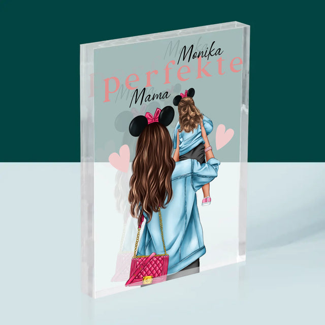 Avatar Creator: Perfekte Mama - Acrylblock