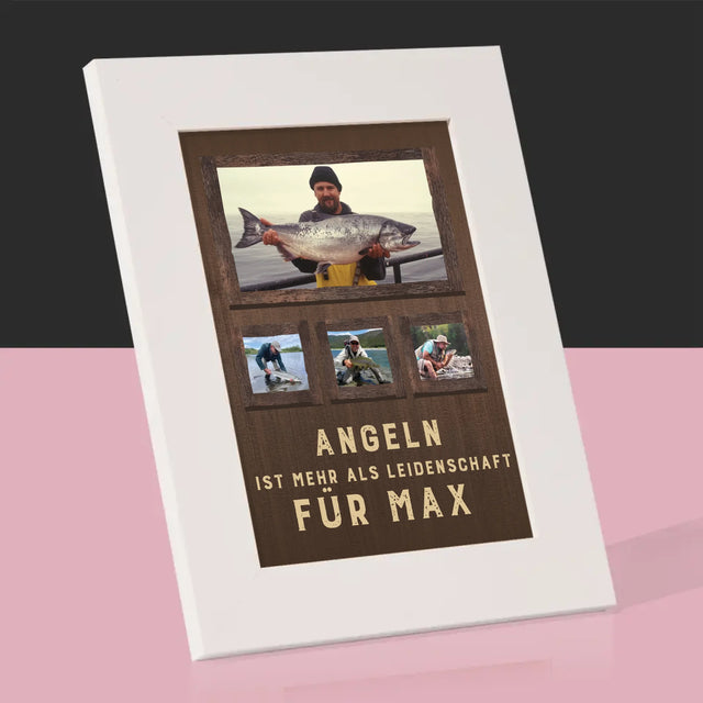 Fotocollage: Angeln - Bilderrahmen