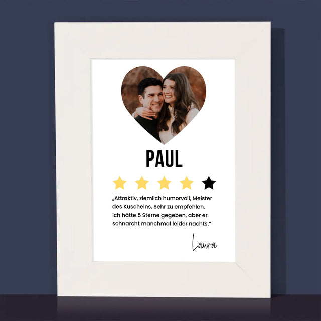 Foto Und Unterschrift: Bester Freund-Empfohlen - Bilderrahmen