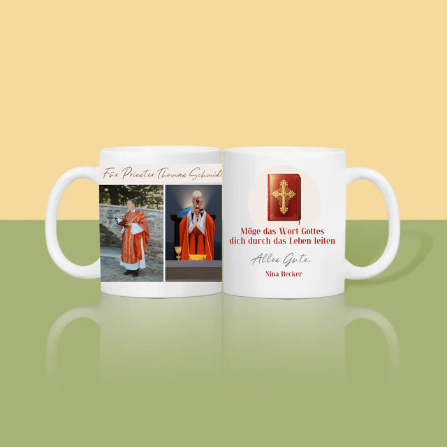 Fotocollage: Das Wort Gottes - Tasse