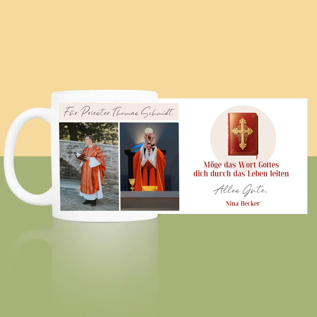 Fotocollage: Das Wort Gottes - Tasse