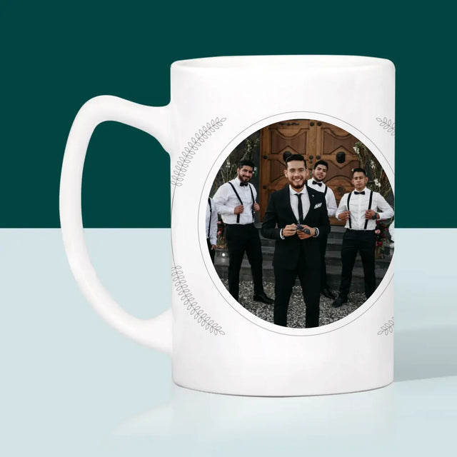 Foto Und Unterschrift: Du Warst Der Beste Trauzeuge - Tasse