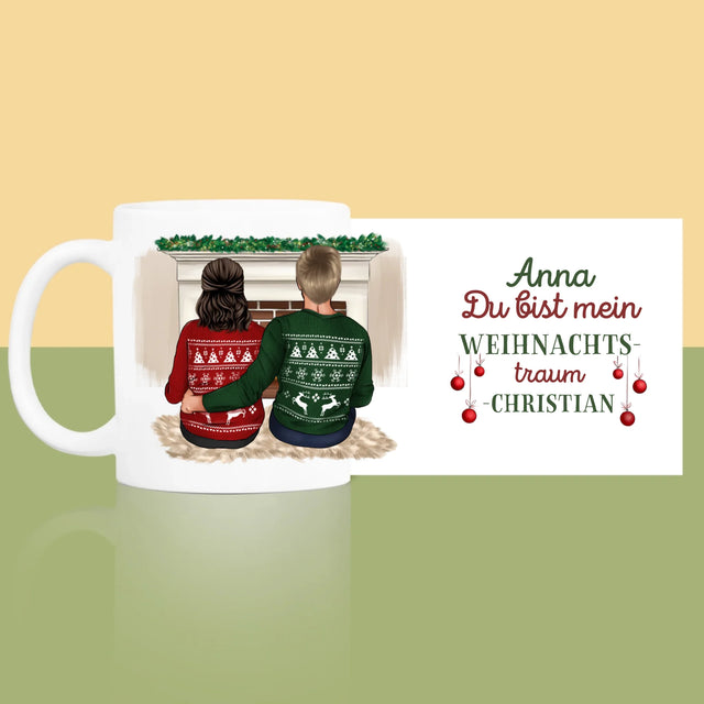 Avatar Creator: Weihnachtspaar - Tasse