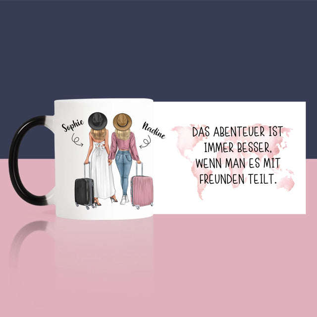Avatar Creator: Reisende Freundinnen - Tasse