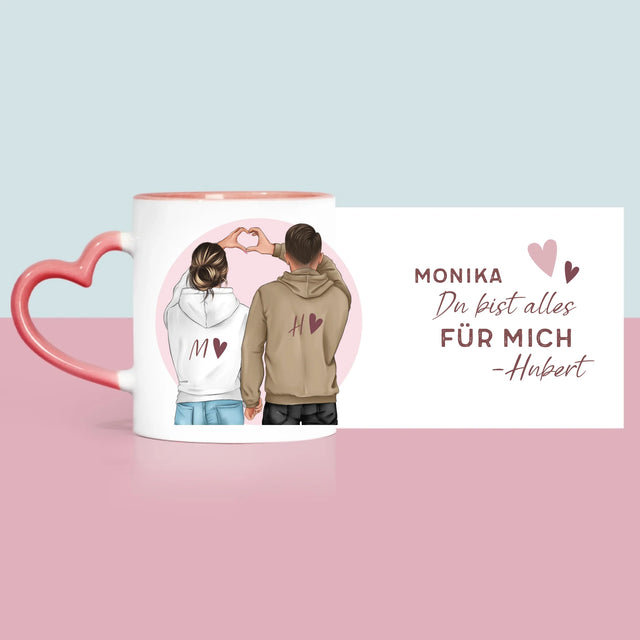 Avatar Creator: Paar Herz - Tasse