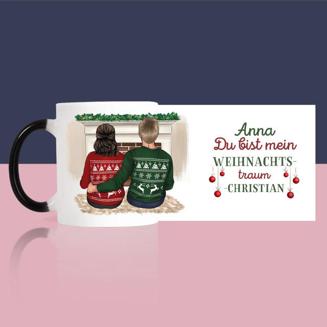 Avatar Creator: Weihnachtspaar - Tasse