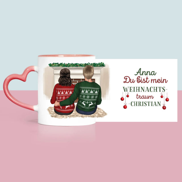 Avatar Creator: Weihnachtspaar - Tasse