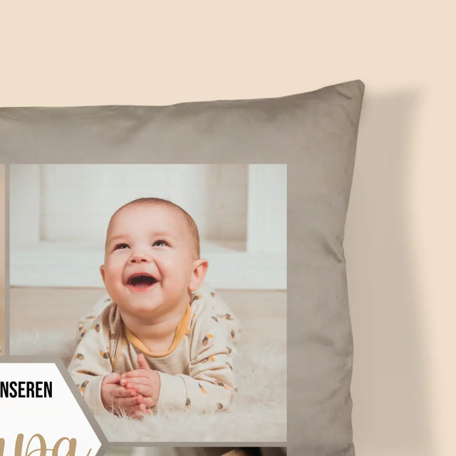 Fotocollage: Für Unseren Papa - Kissen