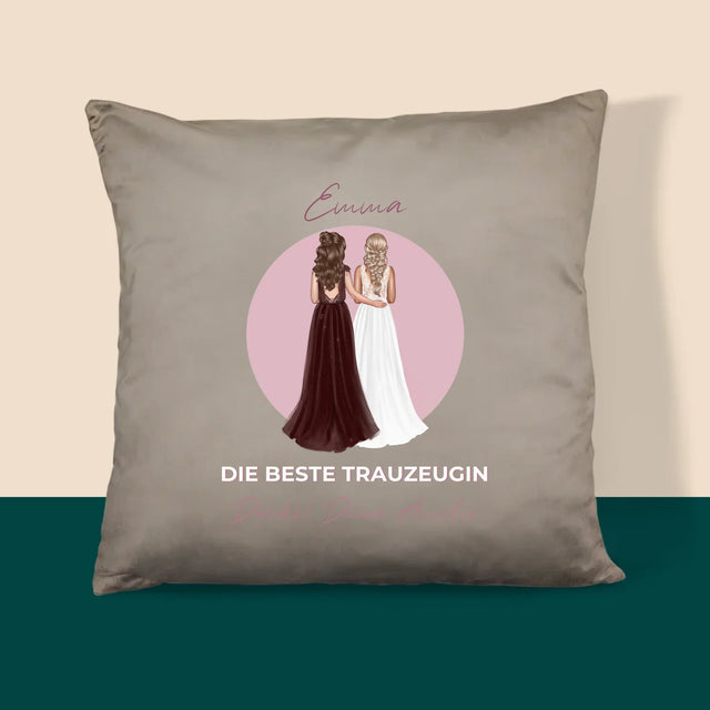 Avatar Creator: Beste Trauzeugin - Kissen