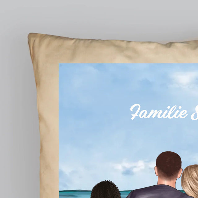 Avatar Creator: Familienporträt - Kissen