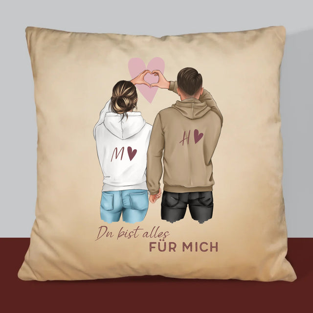 Avatar Creator: Paar Herz - Kissen