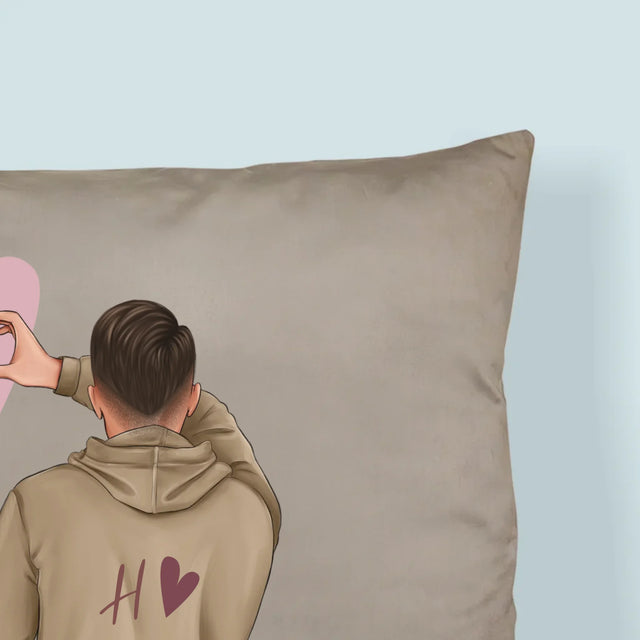 Avatar Creator: Paar Herz - Kissen