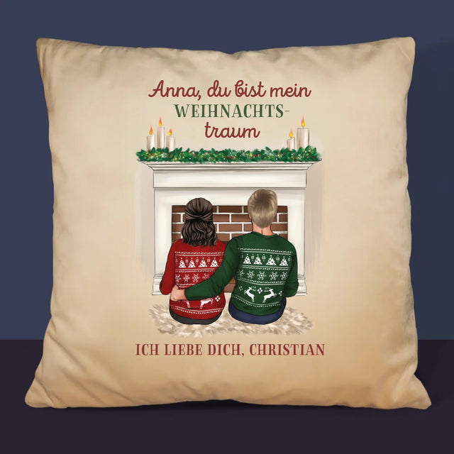 Avatar Creator: Weihnachtspaar - Kissen