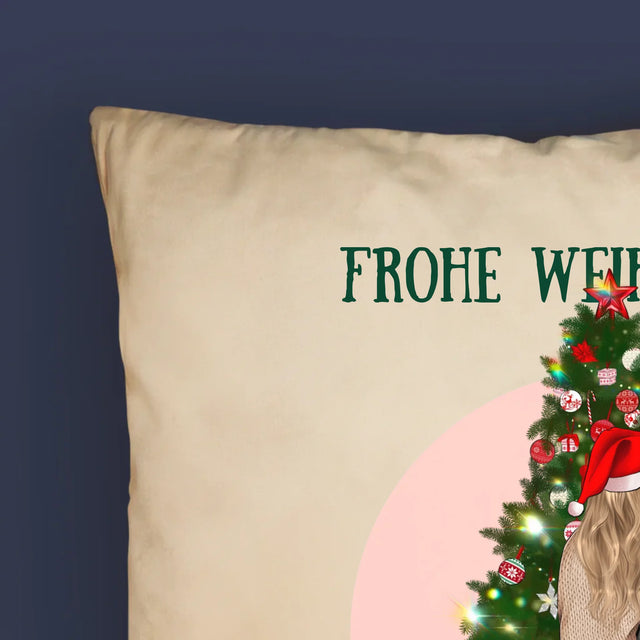 Avatar Creator: Frohe Weihnachten, Mama! - Kissen