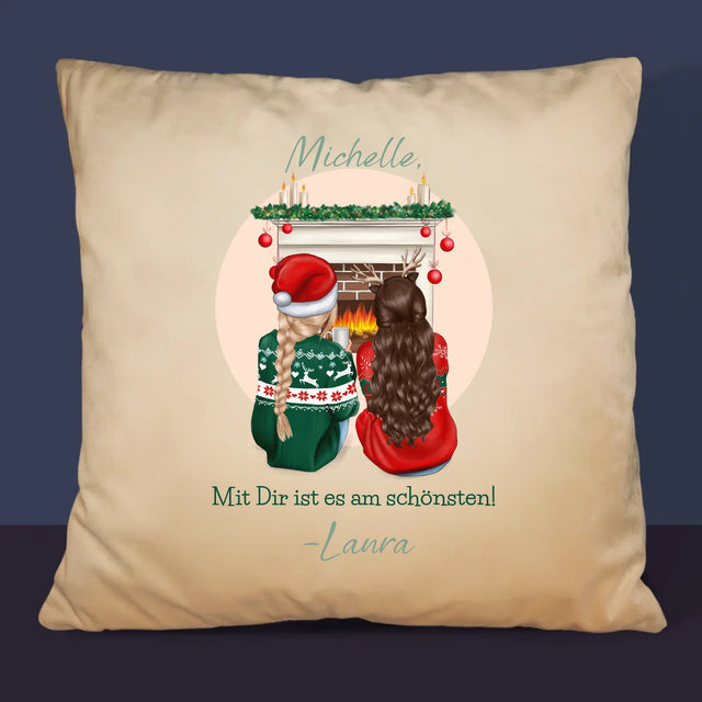 Avatar Creator: Beste Freundinnen Weihnachten - Kissen