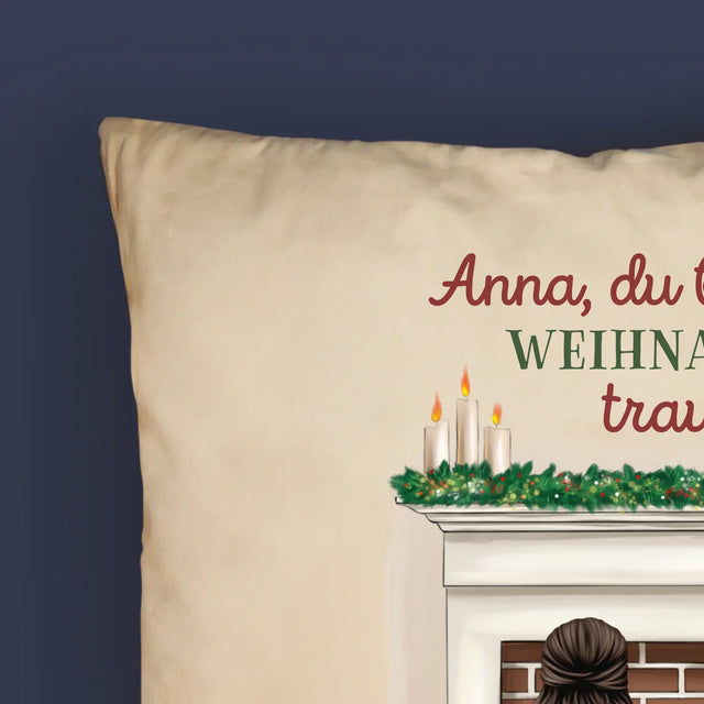 Avatar Creator: Weihnachtspaar - Kissen