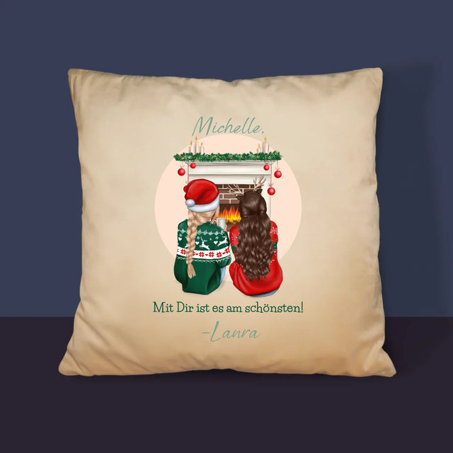 Avatar Creator: Beste Freundinnen Weihnachten - Kissen