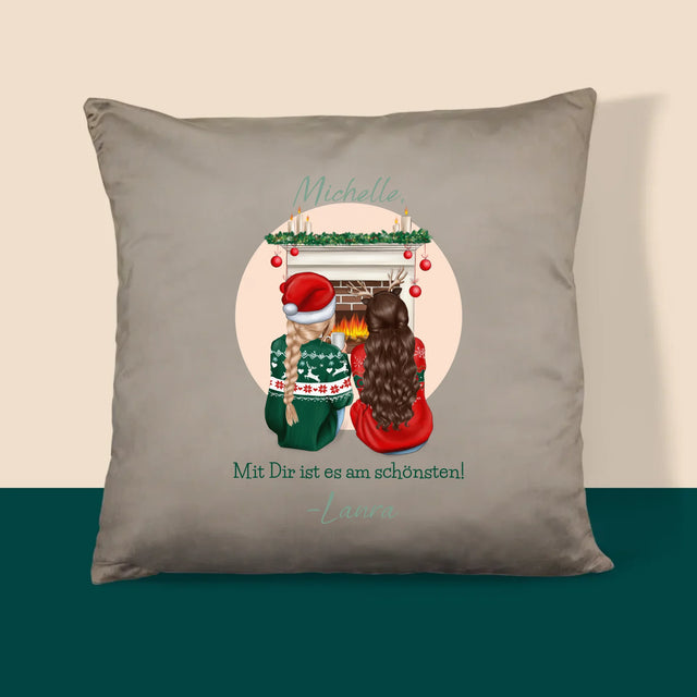 Avatar Creator: Beste Freundinnen Weihnachten - Kissen