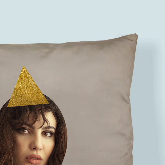 Foto Und Unterschrift: 40. Geburtstag Mütze - Kissen