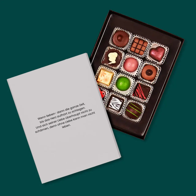 Fotocollage: Möge Eure Liebe Ewig Halten - Pralinen