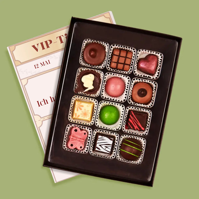 Name Und Unterschrift: Vip-Ticket- Trauzeugin - Pralinen