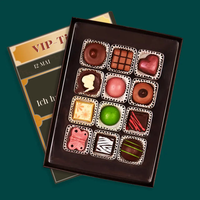 Name Und Unterschrift: Vip-Ticket- Trauzeuge - Pralinen