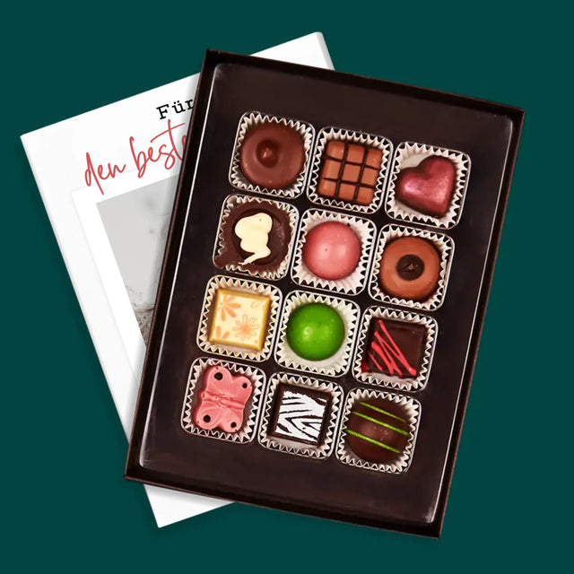 Foto Und Unterschrift: Für Den Besten Freund - Pralinen