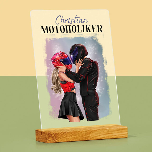 Avatar Creator: Motoholiker - Druck Auf Acrylglas