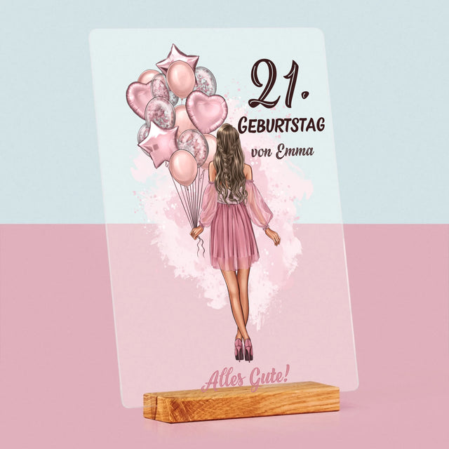 Avatar Creator: Geburtstag Luftballons - Druck Auf Acrylglas