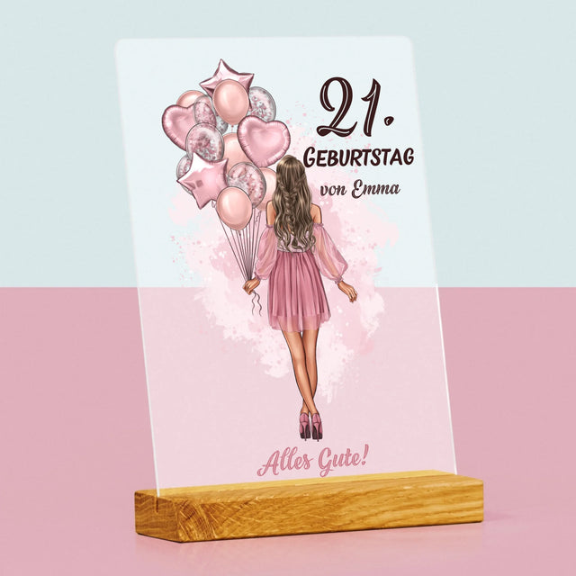 Avatar Creator: Geburtstag Luftballons - Druck Auf Acrylglas