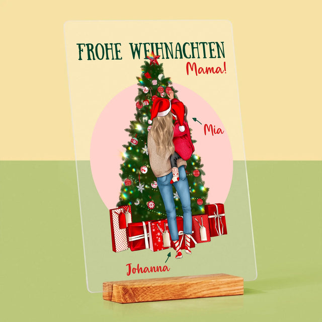 Avatar Creator: Frohe Weihnachten, Mama! - Druck Auf Acrylglas