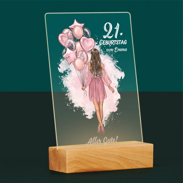 Avatar Creator: Geburtstag Luftballons - Druck Auf Acrylglas