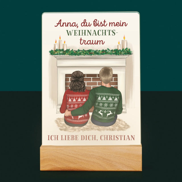 Avatar Creator: Weihnachtspaar - Druck Auf Acrylglas