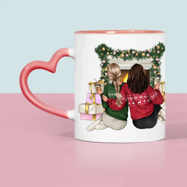 Avatar Creator: Weihnachten Freundinnen - Tasse