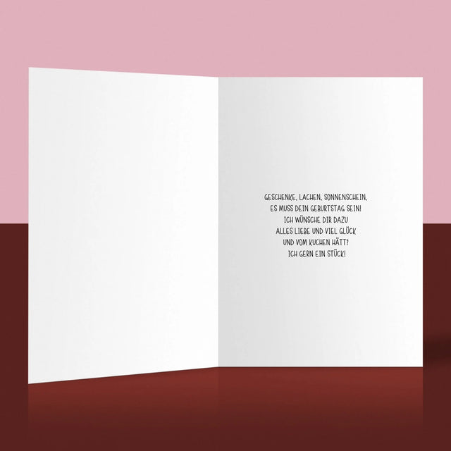 Avatar Creator: Geburtstag Luftballons - Glückwunschkarte