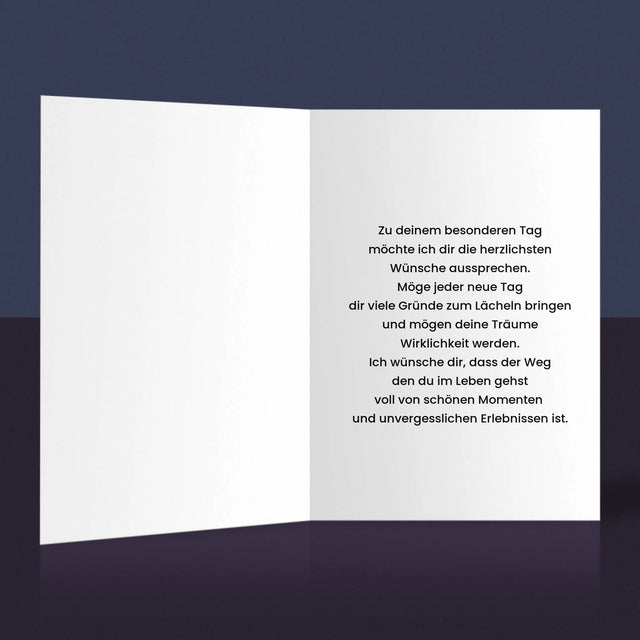 Foto Und Unterschrift: Der Weltbeste Radler - Glückwunschkarte