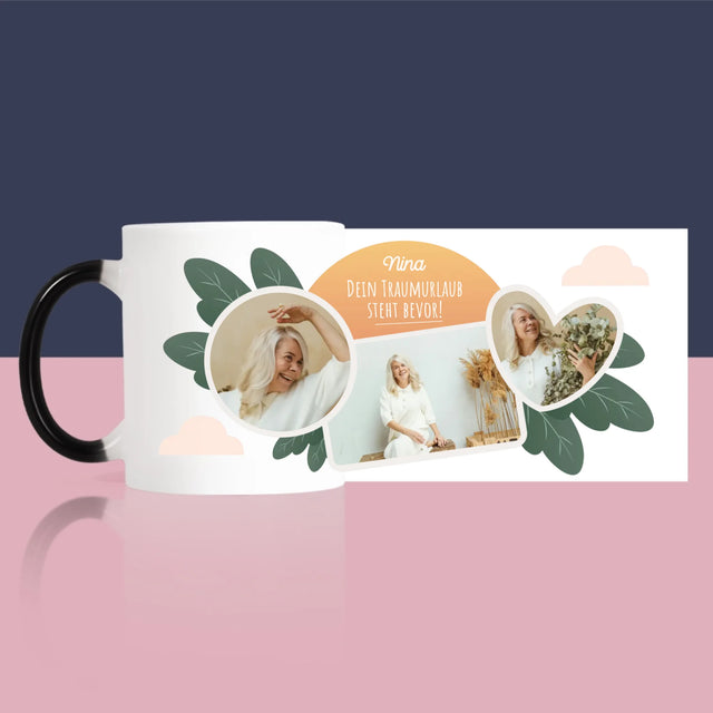 Fotocollage: Traumurlaub - Tasse
