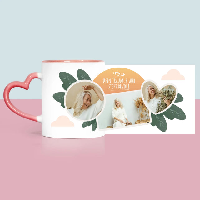 Fotocollage: Traumurlaub - Tasse