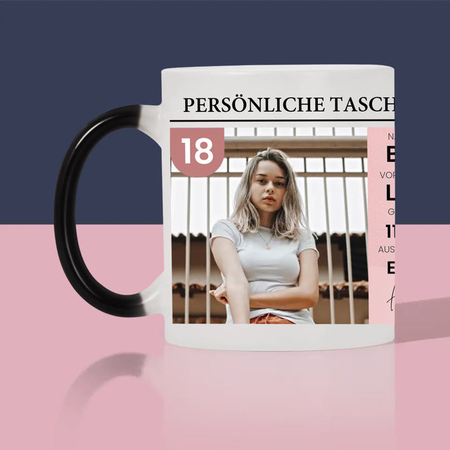 Foto Und Unterschrift: Personalausweis - Tasse
