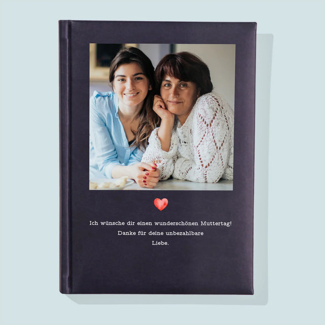 Foto Und Unterschrift: Urkunde Für Mama - Notizbuch