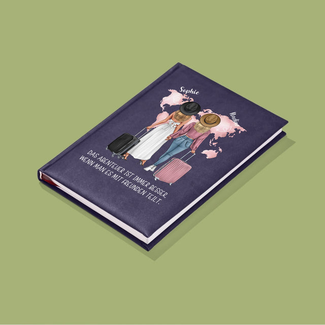 Avatar Creator: Reisende Freundinnen - Notizbuch