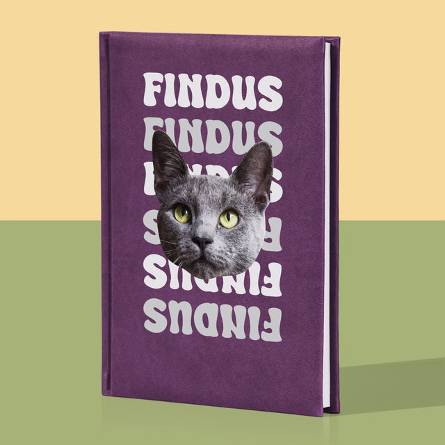 Ihr Avatar: Haustierfoto Mit Namen - Notizbuch