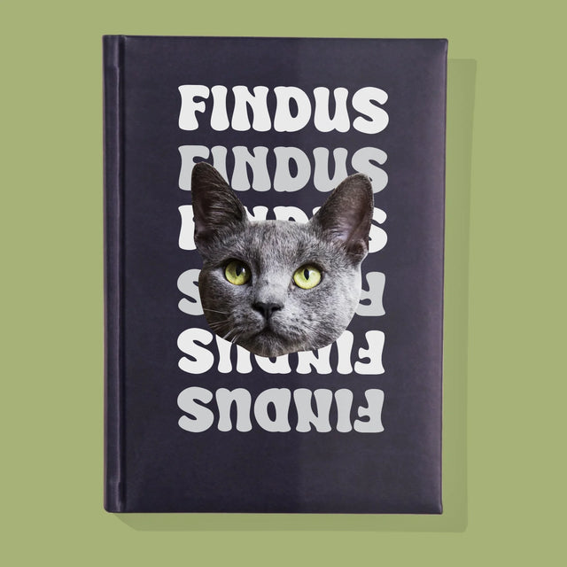 Ihr Avatar: Haustierfoto Mit Namen - Notizbuch