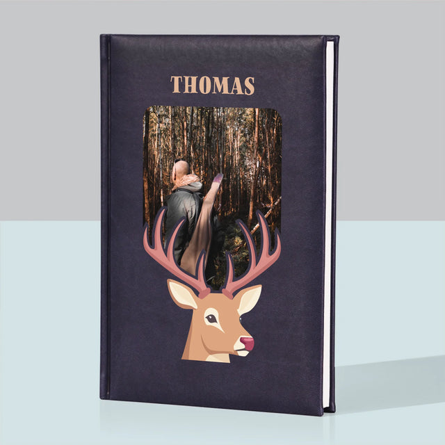 Foto Und Unterschrift: Der Hirsch - Notizbuch