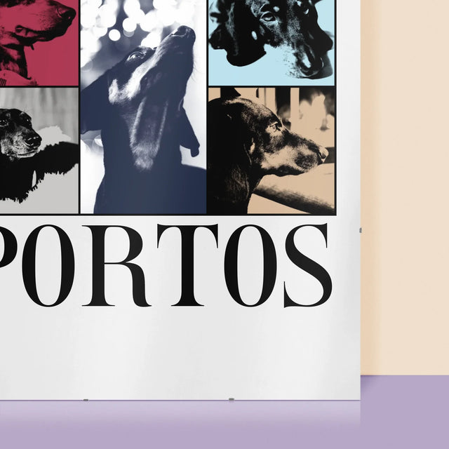 Fotocollage: Haustier Wie Taylor - Poster