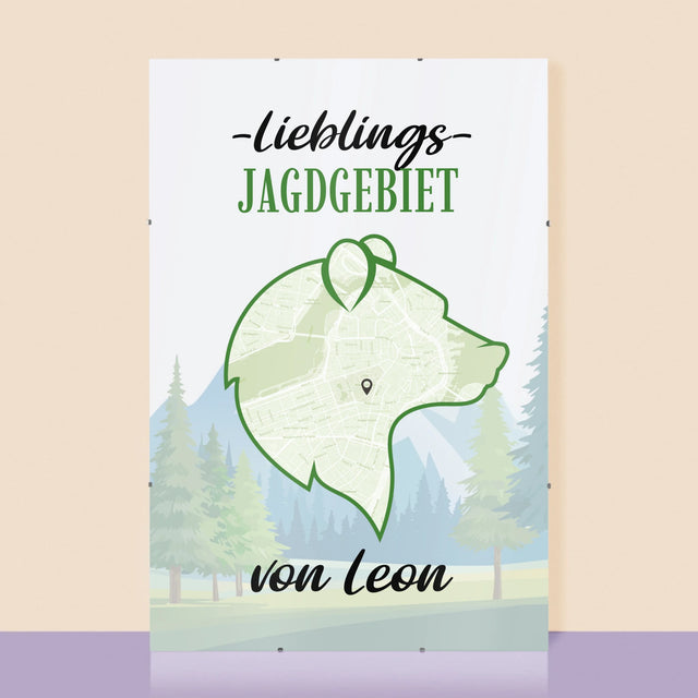 Ihr Standort: Lieblings Jagdgebiet - Poster