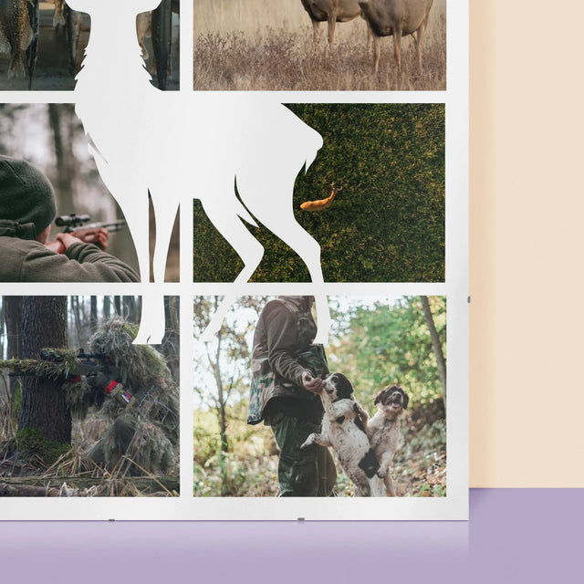 Fotocollage: Der Jäger - Poster