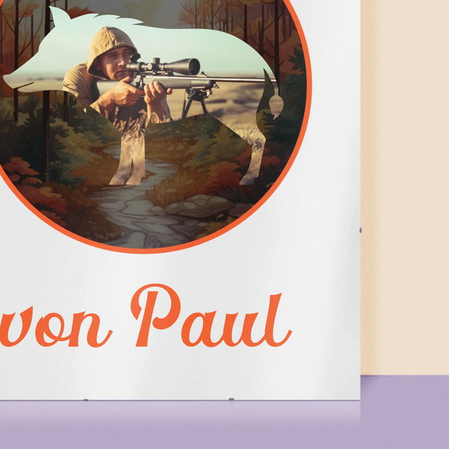 Foto Und Unterschrift: Jagdleidenschaft - Poster