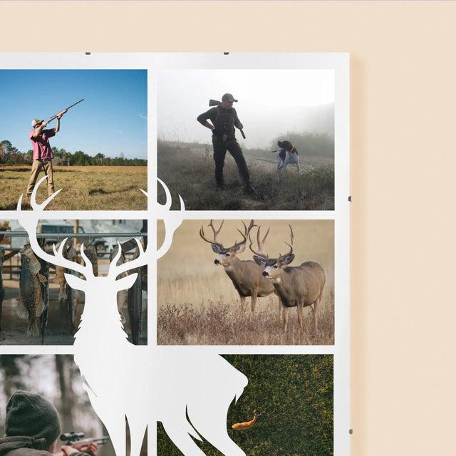 Fotocollage: Der Jäger - Poster